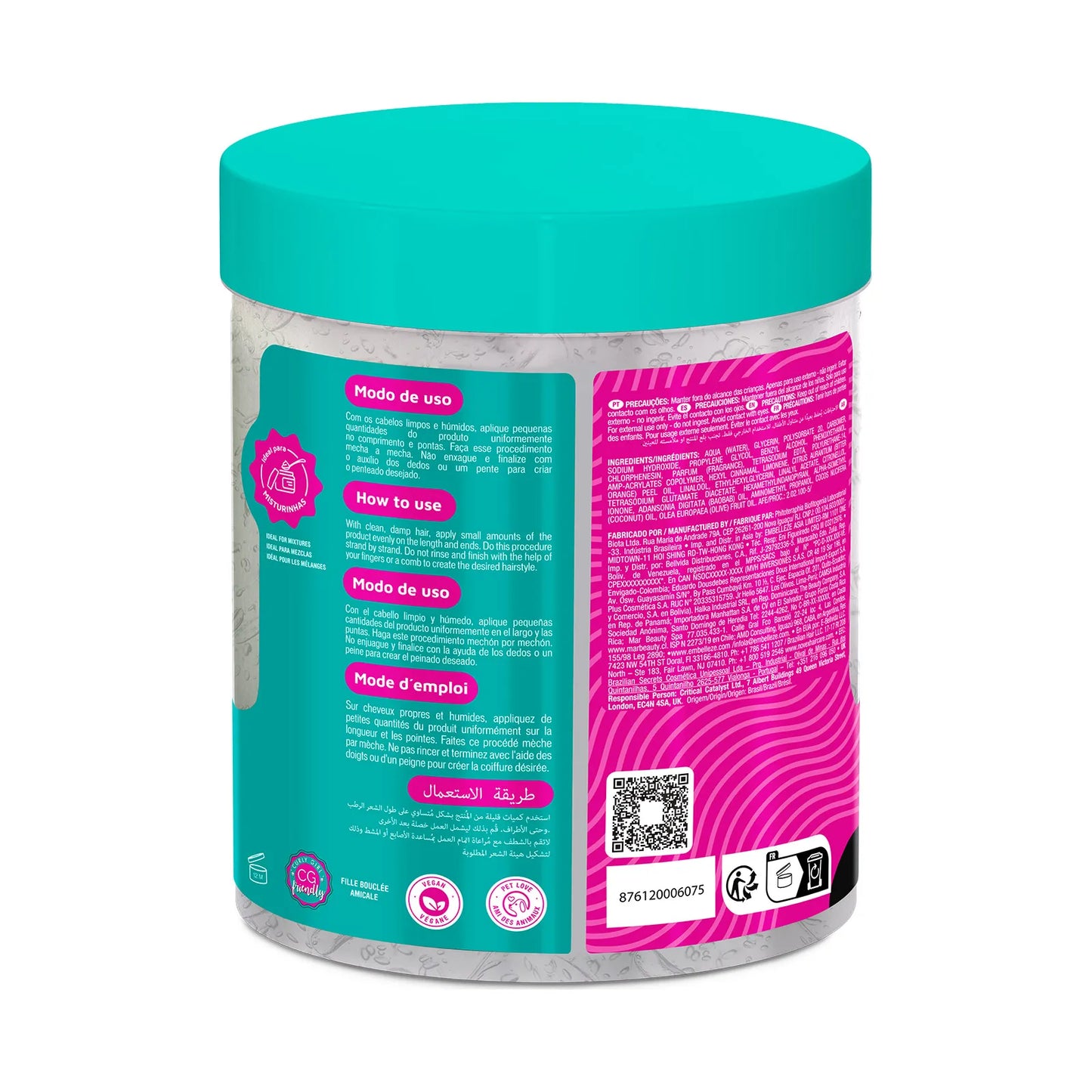 Gelatina negra Novex Santo 1 kg