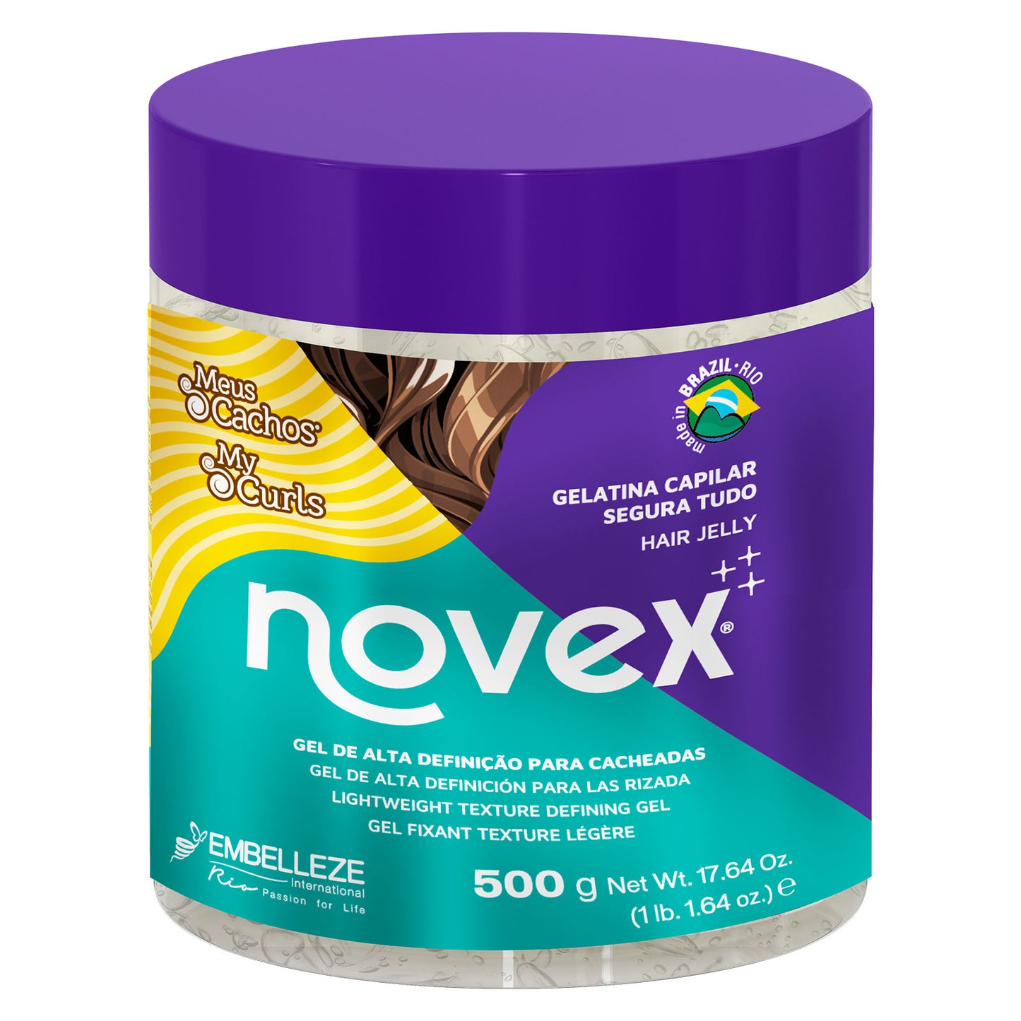 Gelatina Segura Tudo Novex Meus Cachos 500g